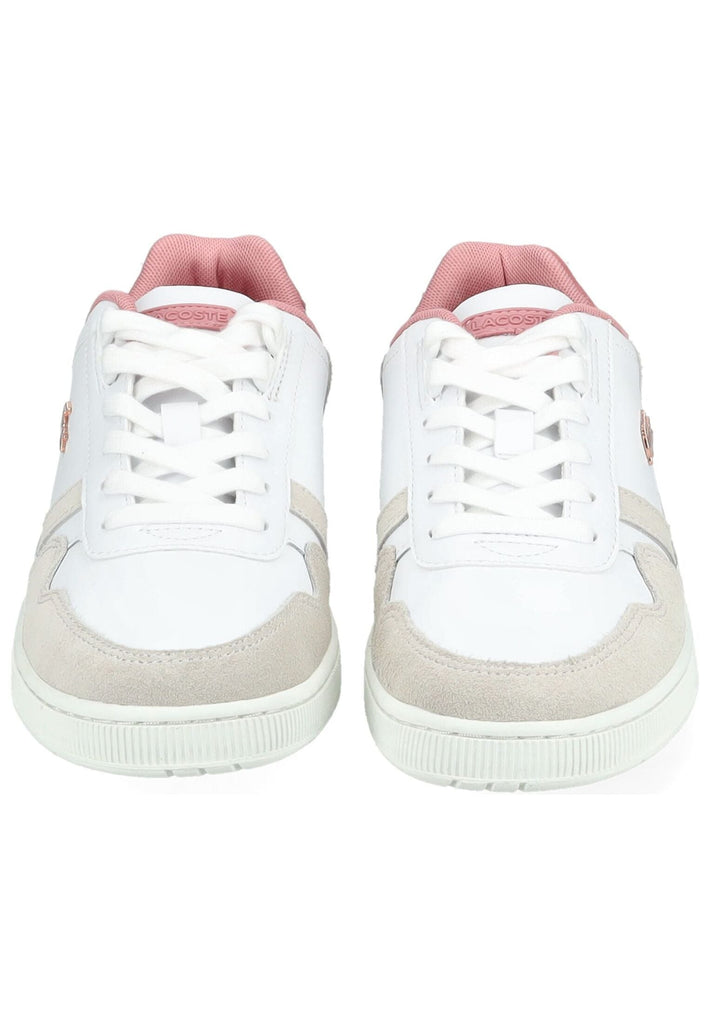Lacoste Sneaker Leder/Textil Weiß/Pink