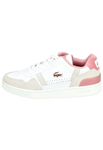 Lacoste Sneaker Leder/Textil Weiß/Pink