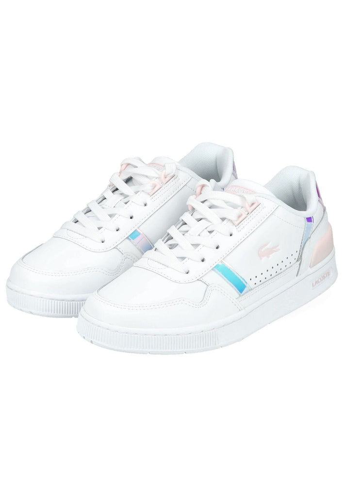 Lacoste Sneaker Leder/Textil Weiß/Pink