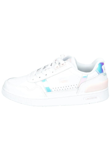 Lacoste Sneaker Leder/Textil Weiß/Pink