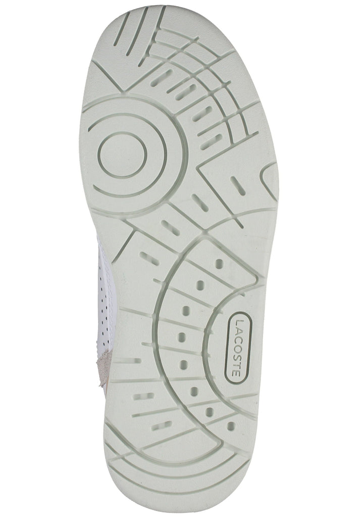 Lacoste Sneaker Leder/Textil Weiß/Pink