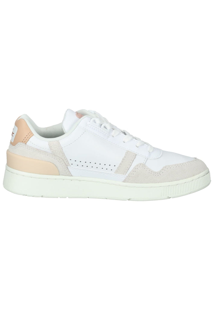 Lacoste Sneaker Leder/Textil Weiß/Pink