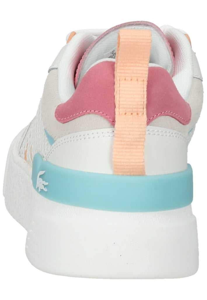 Lacoste Sneaker Leder/Textil Weiß/Pink