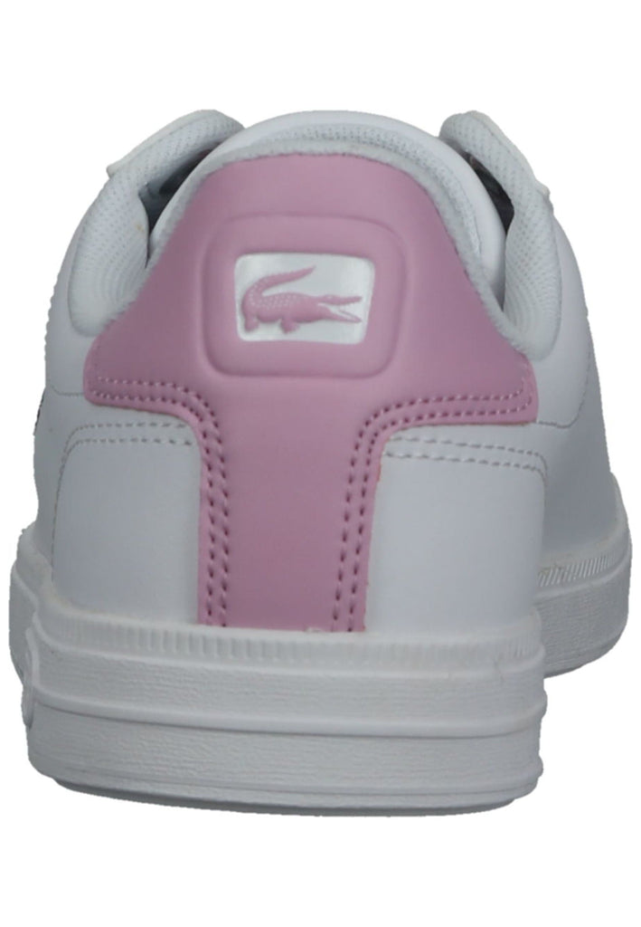 Lacoste Sneaker Leder/Textil Weiß/Pink