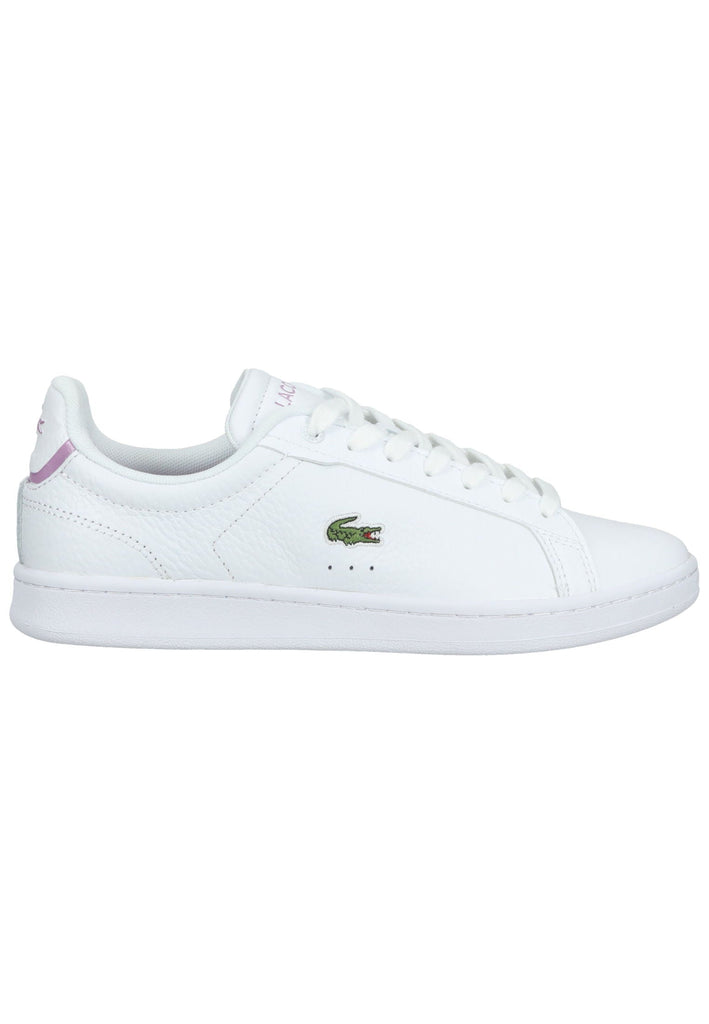 Lacoste Sneaker Leder/Textil Weiß/Pink