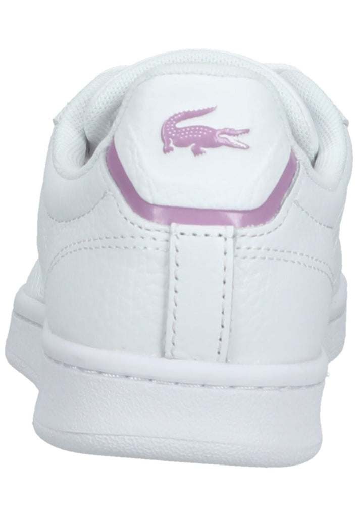Lacoste Sneaker Leder/Textil Weiß/Pink