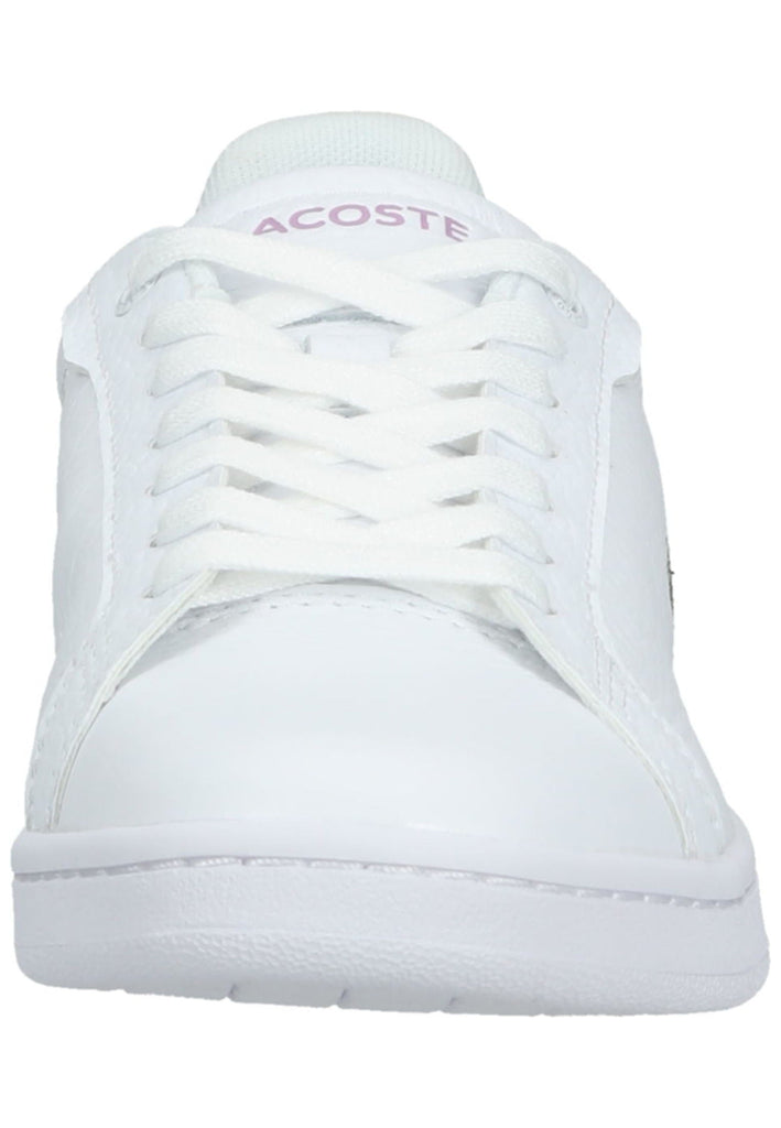 Lacoste Sneaker Leder/Textil Weiß/Pink