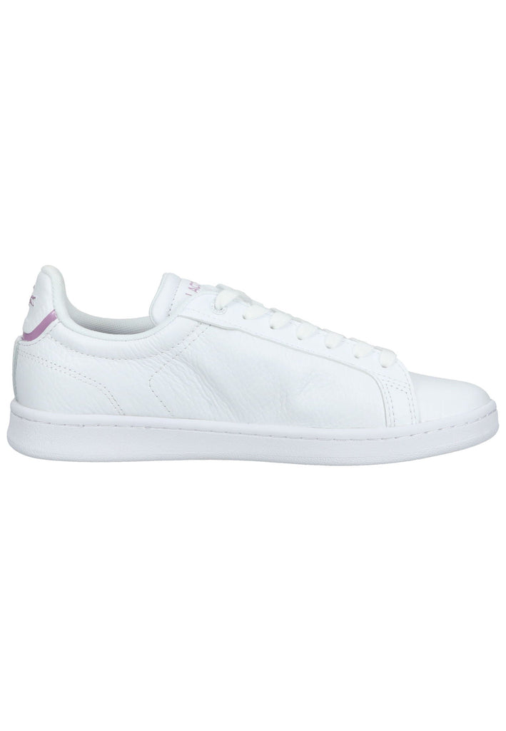 Lacoste Sneaker Leder/Textil Weiß/Pink