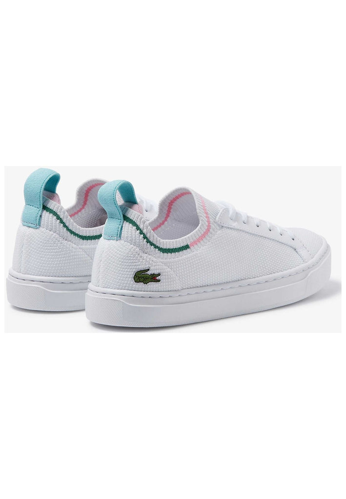 Lacoste Sneaker Leder/Textil Weiß/Pink