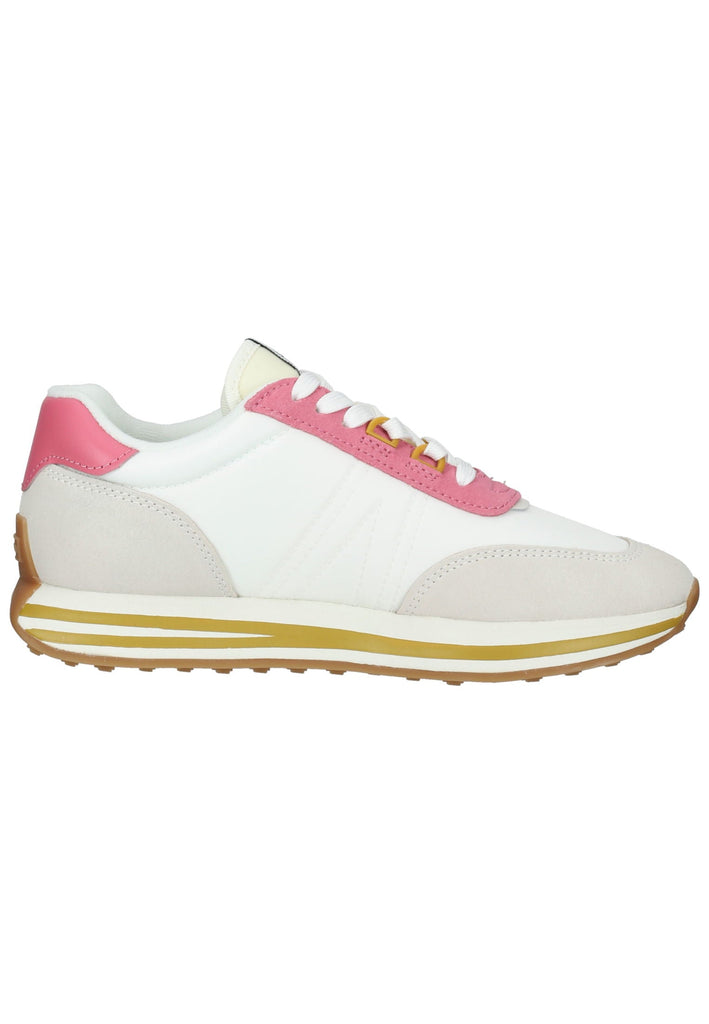 Lacoste Sneaker Leder/Textil Weiß/Pink