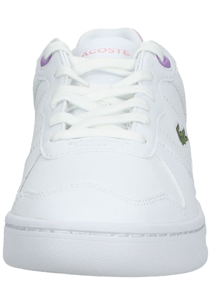 Lacoste Sneaker Leder/Textil Weiß/Rosa