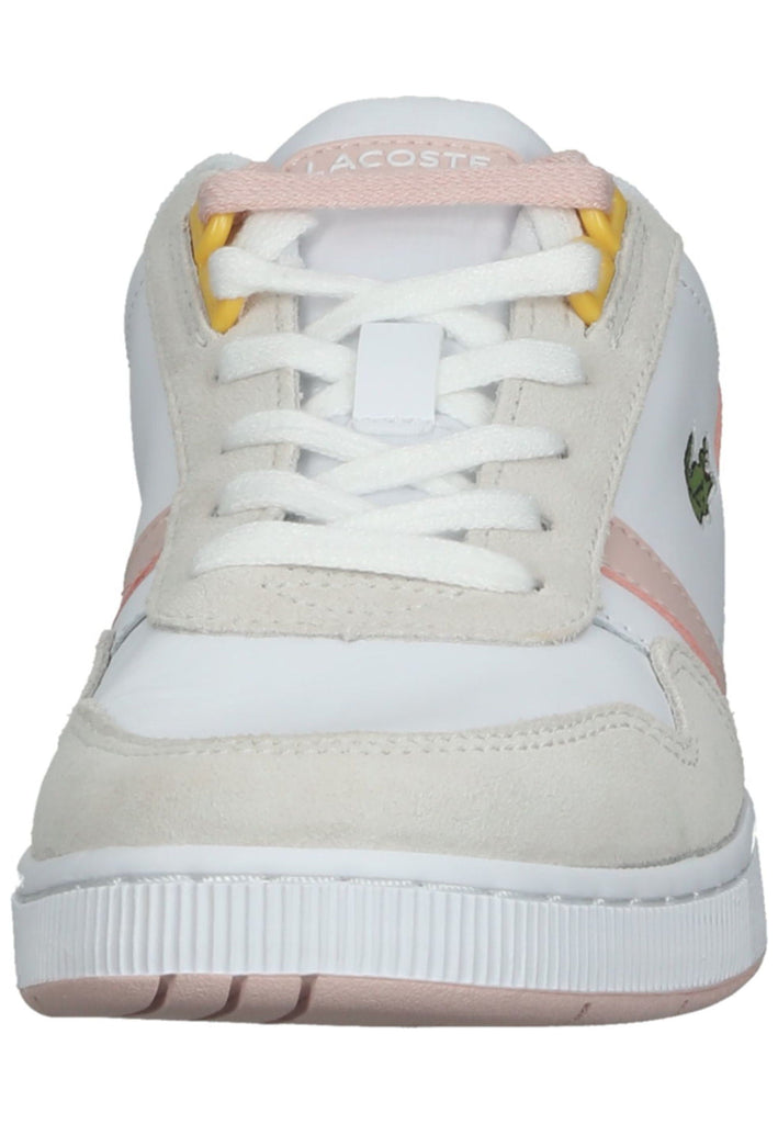 Lacoste Sneaker Leder/Textil Weiß/Rosa