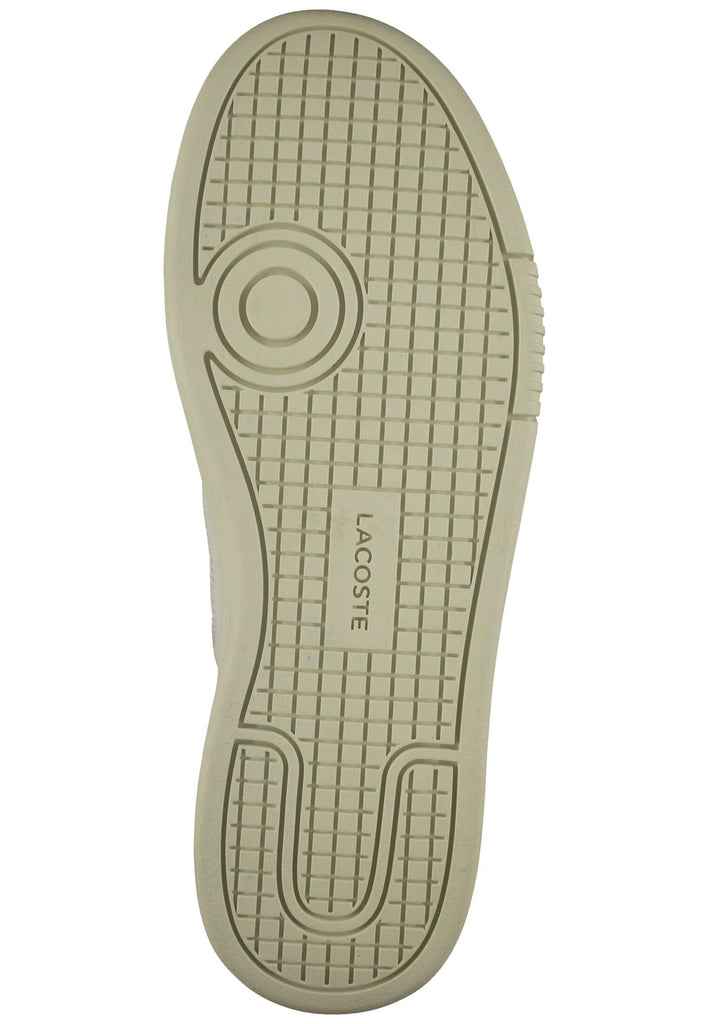 Lacoste Sneaker Leder/Textil Weiß/Rot