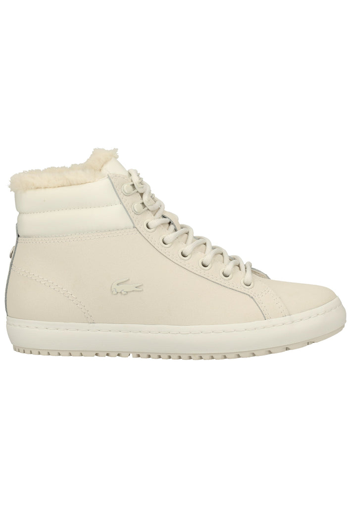 Lacoste Sneaker Leder/Textil Weiß Warmfutter
