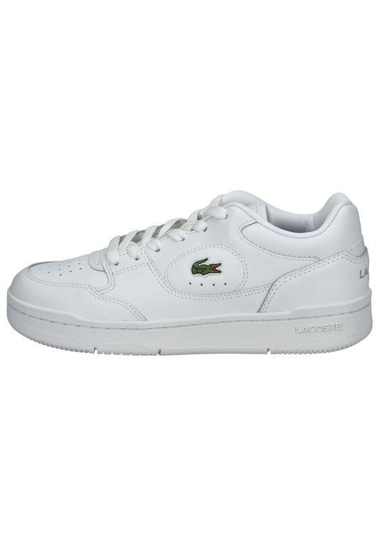 Lacoste Sneaker Leder/Textil Weiß/Weiß