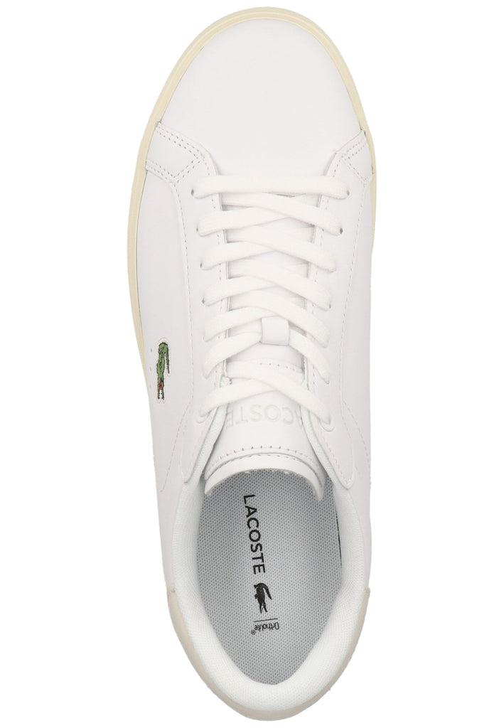 Lacoste Sneaker Leder Weiß