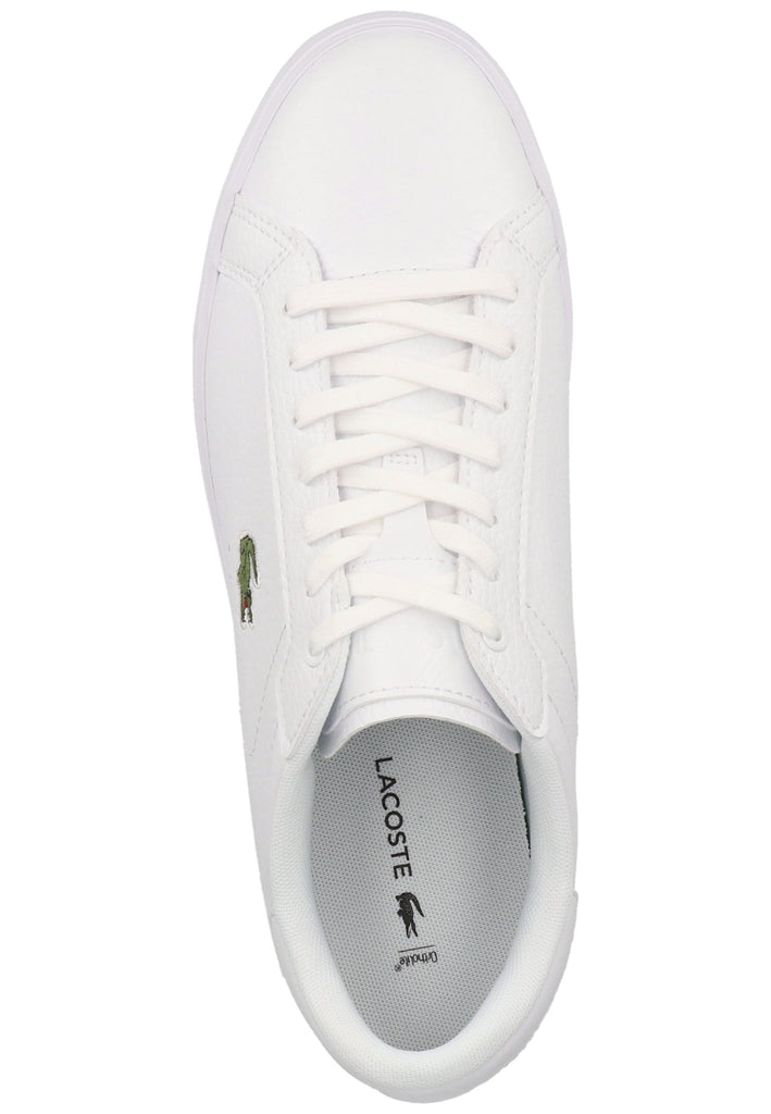 Lacoste Sneaker Leder Weiß