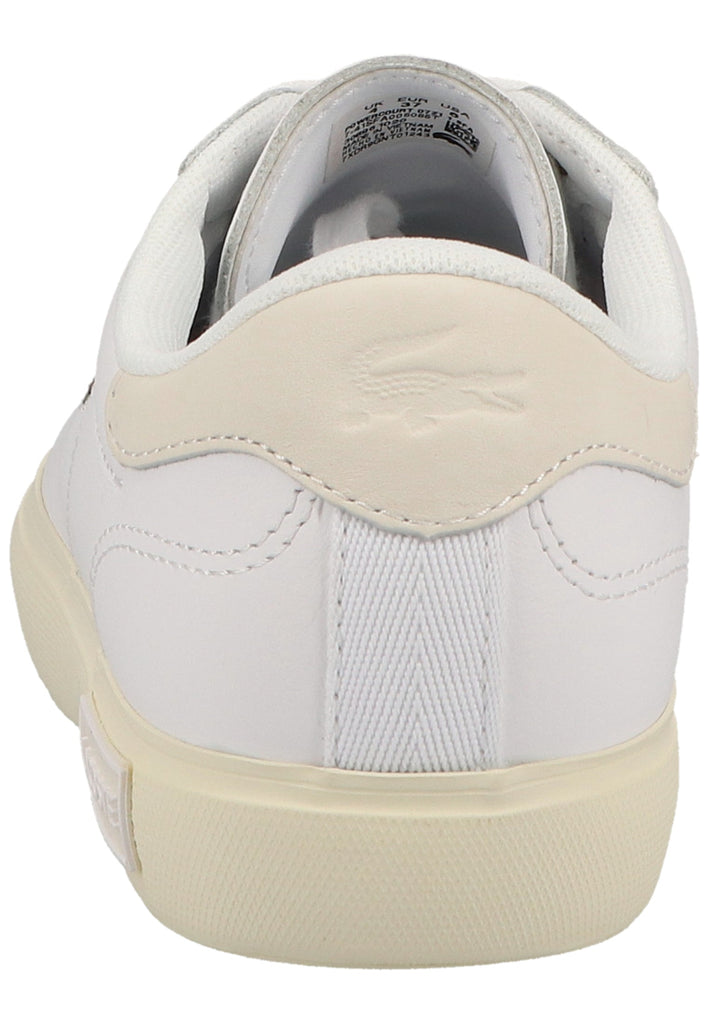 Lacoste Sneaker Leder Weiß