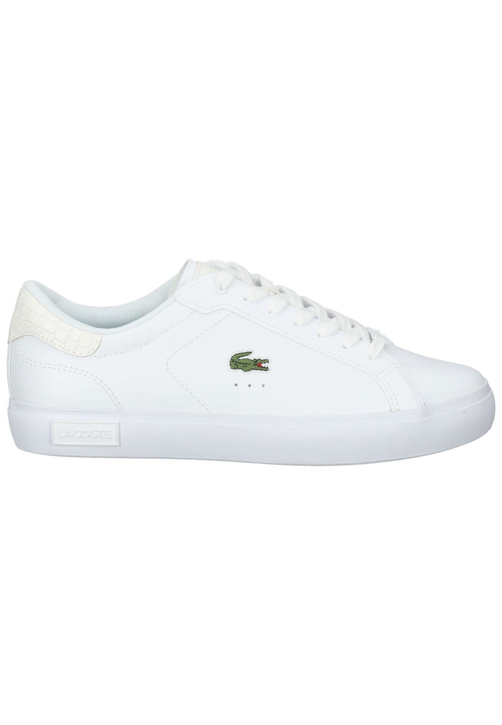 Lacoste Sneaker Leder Weiß/Beige