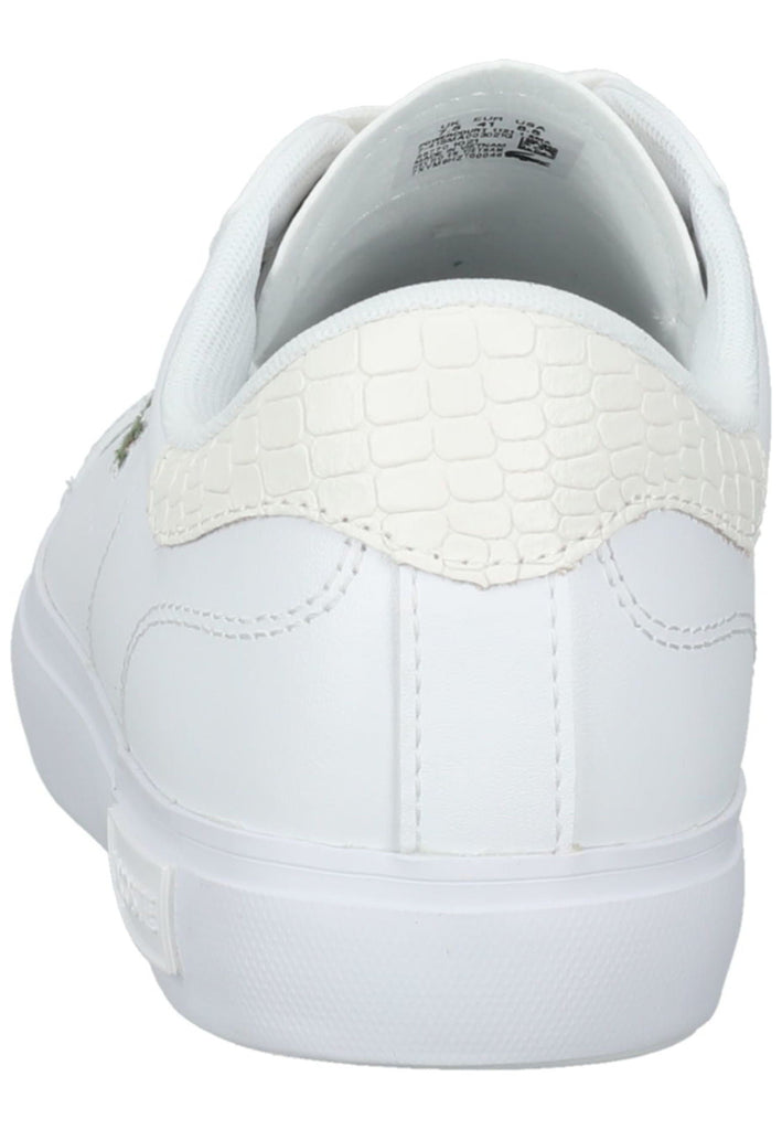 Lacoste Sneaker Leder Weiß/Beige