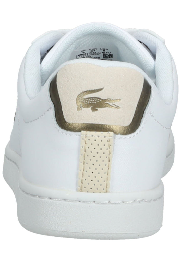 Lacoste Sneaker Leder Weiß/Beige