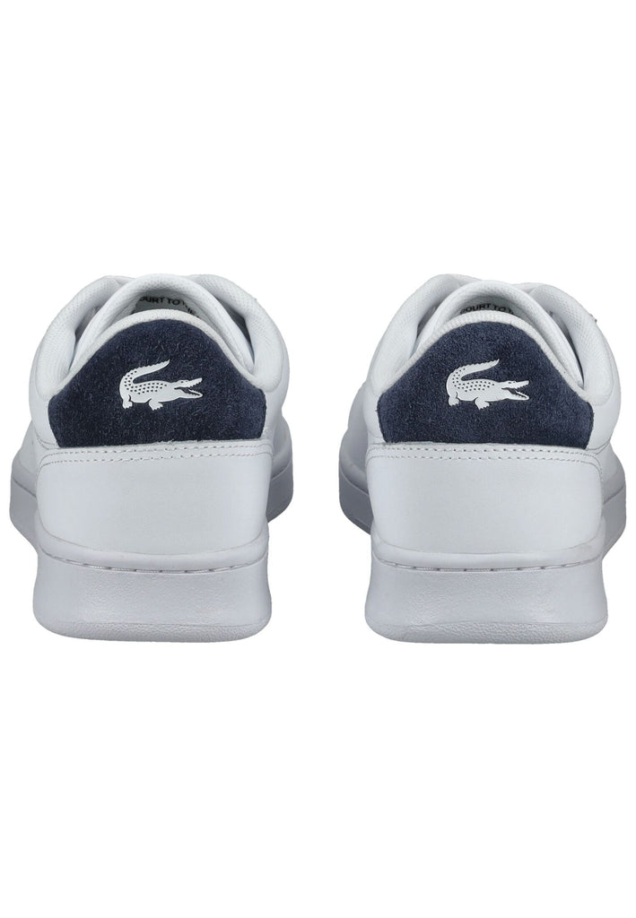 Lacoste Sneaker Leder Weiß/Blau