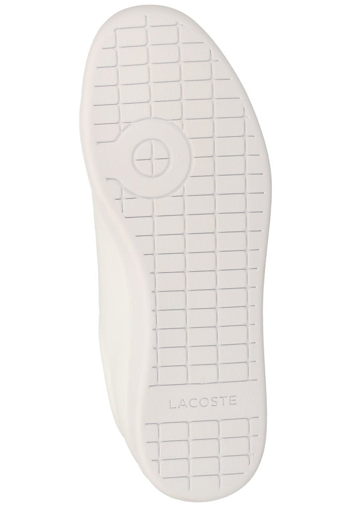 Lacoste Sneaker Leder Weiß/Blau