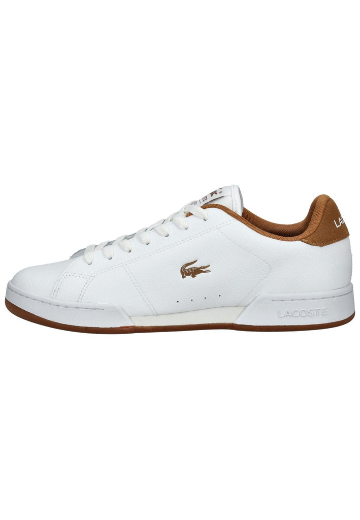 Lacoste Sneaker Leder Weiß/Braun
