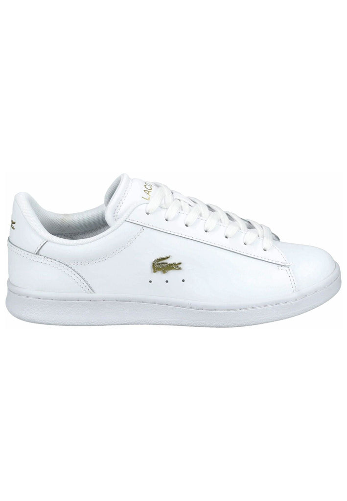 Lacoste Sneaker Leder Weiß/Gold