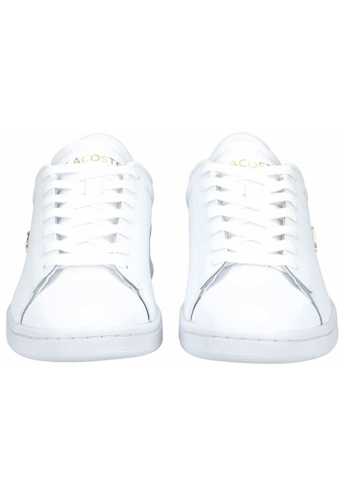 Lacoste Sneaker Leder Weiß/Gold
