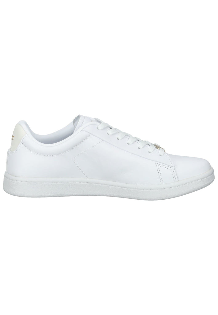 Lacoste Sneaker Leder Weiß/Gold