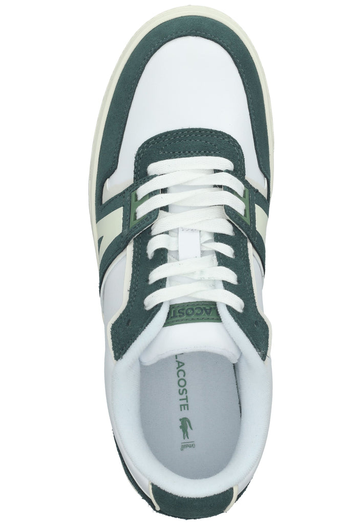 Lacoste Sneaker Leder Weiß/Grün