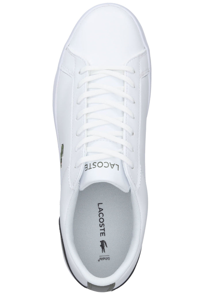 Lacoste Sneaker Leder Weiß/Grün