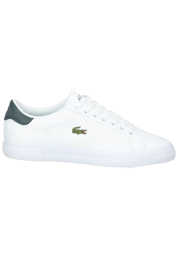 Lacoste Sneaker Leder Weiß/Grün