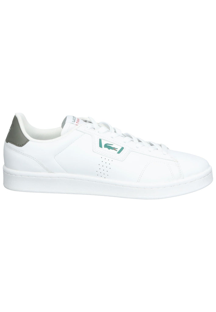 Lacoste Sneaker Leder Weiß/Grün