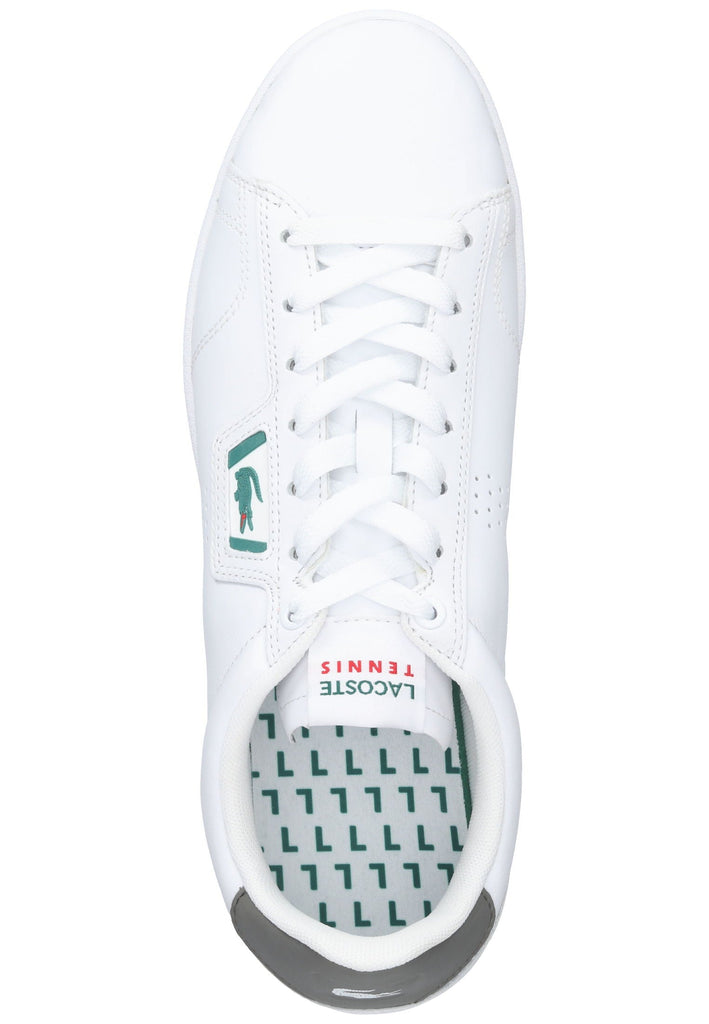 Lacoste Sneaker Leder Weiß/Grün