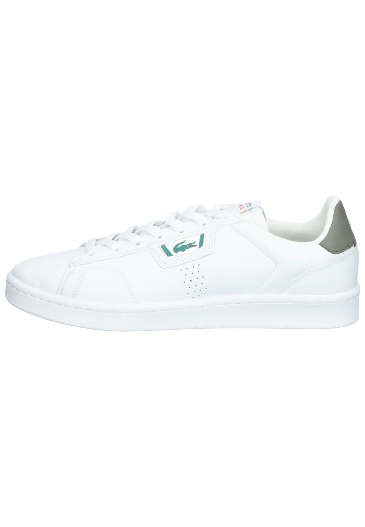 Lacoste Sneaker Leder Weiß/Grün