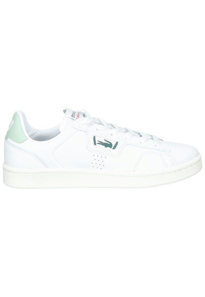 Lacoste Sneaker Leder Weiß/Grün