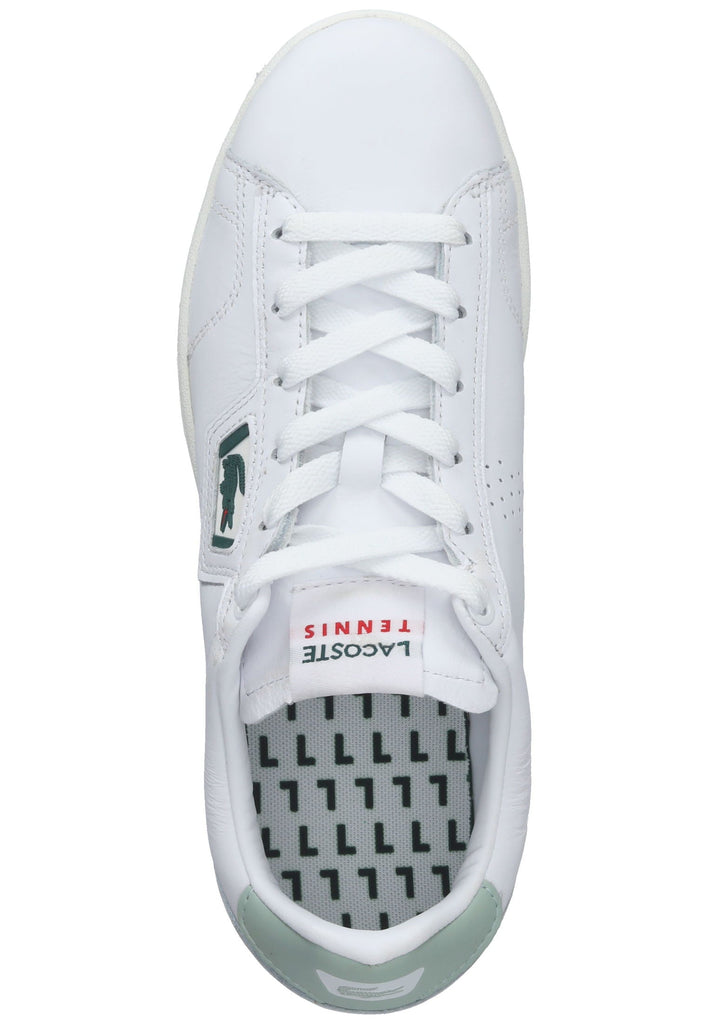 Lacoste Sneaker Leder Weiß/Grün