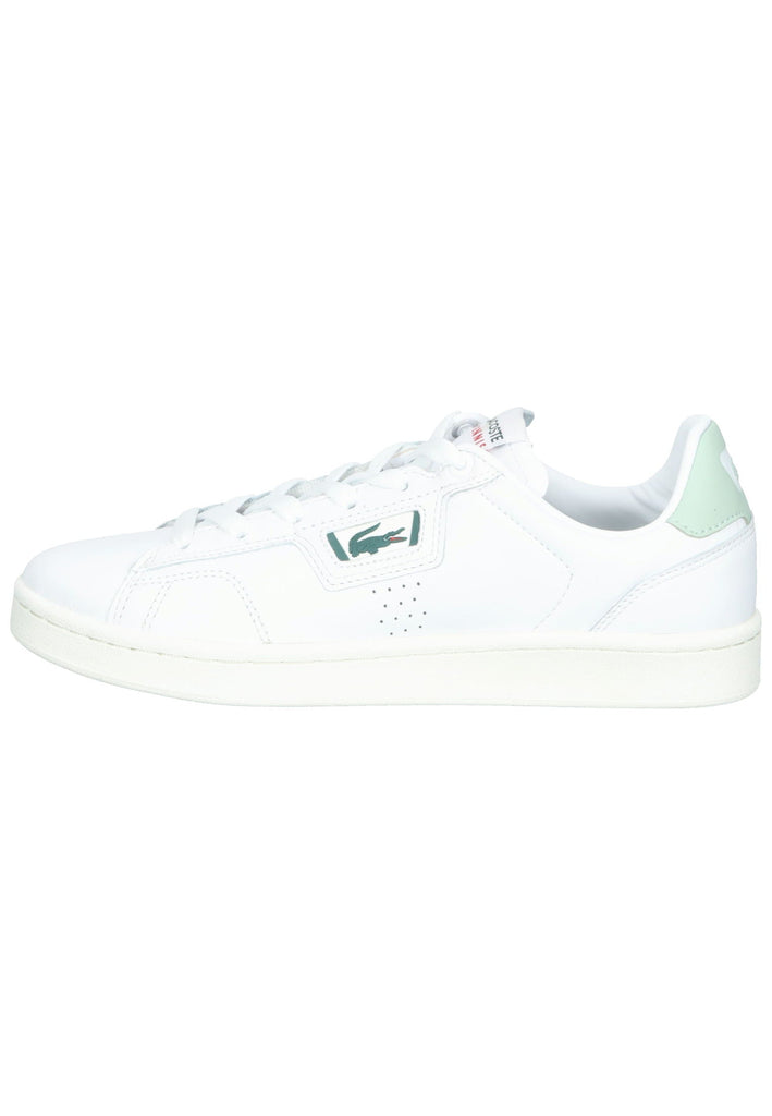 Lacoste Sneaker Leder Weiß/Grün