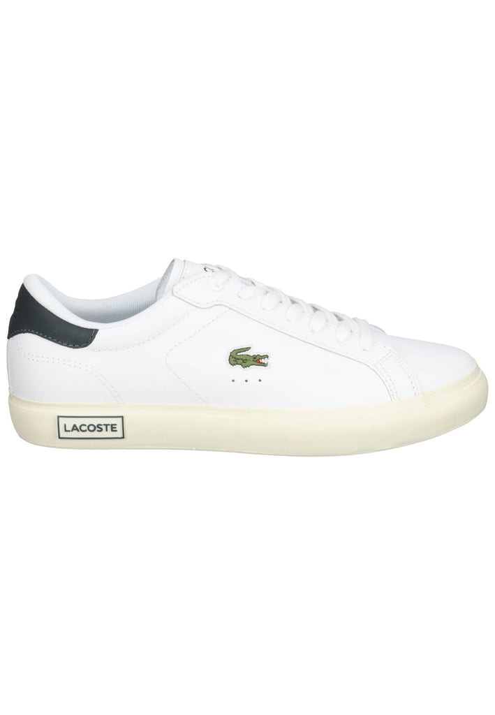 Lacoste Sneaker Leder Weiß/Grün