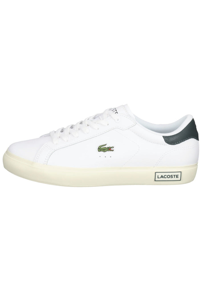 Lacoste Sneaker Leder Weiß/Grün