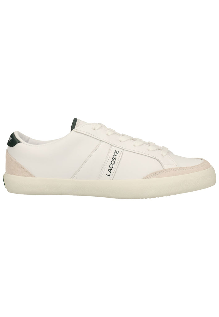Lacoste Sneaker Leder Weiß/Grün