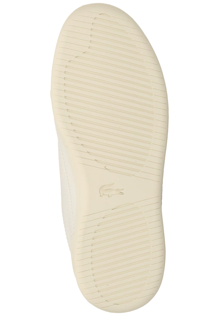 Lacoste Sneaker Leder Weiß/Grün