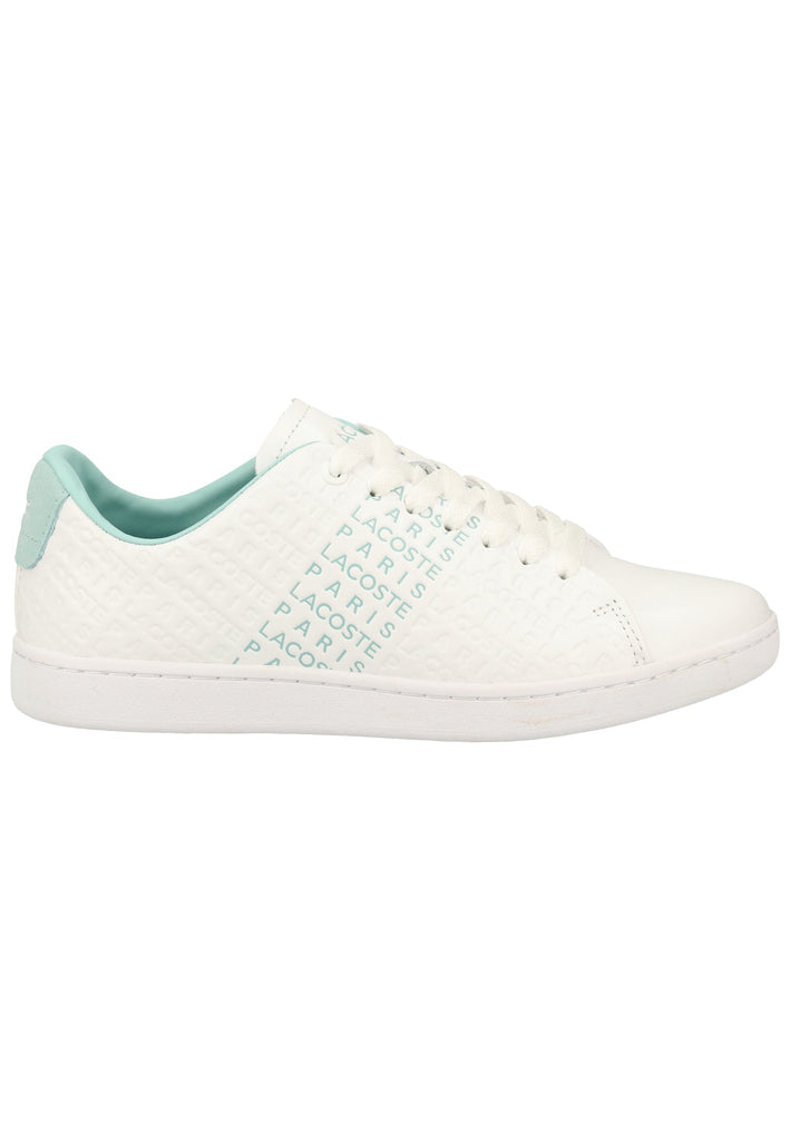 Lacoste Sneaker Leder Weiß/Grün