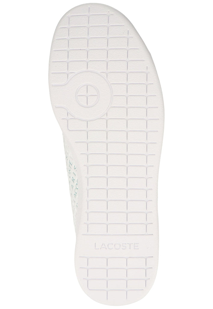 Lacoste Sneaker Leder Weiß/Grün