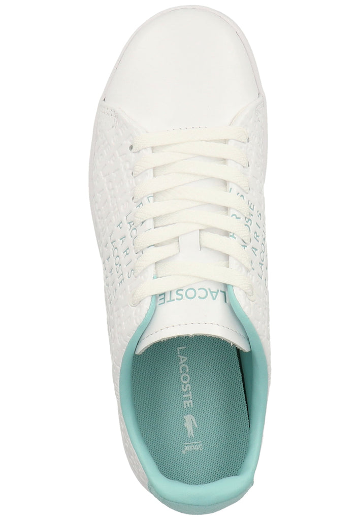 Lacoste Sneaker Leder Weiß/Grün