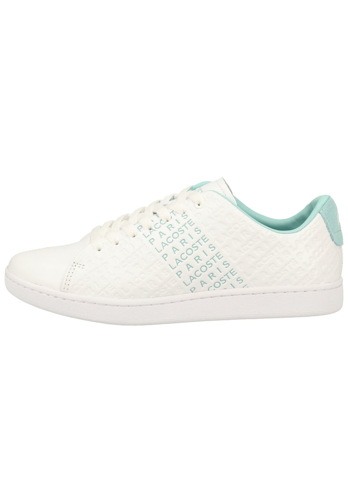Lacoste Sneaker Leder Weiß/Grün