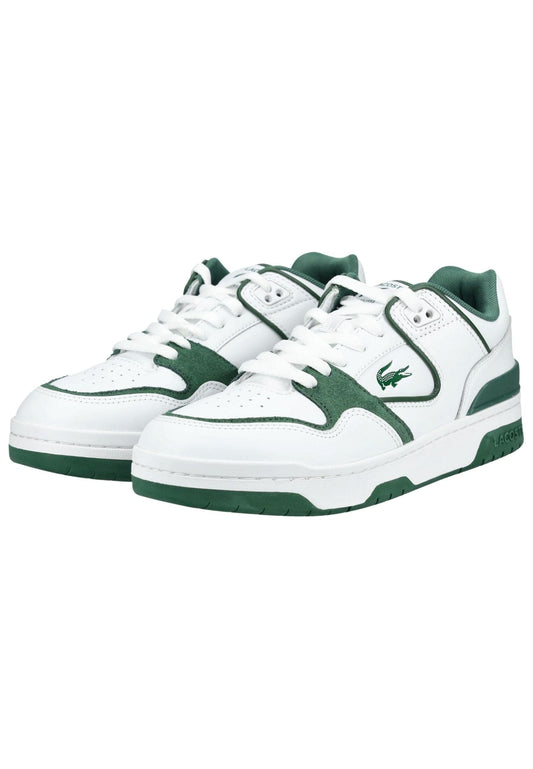 Lacoste Sneaker Leder Weiß/Grün