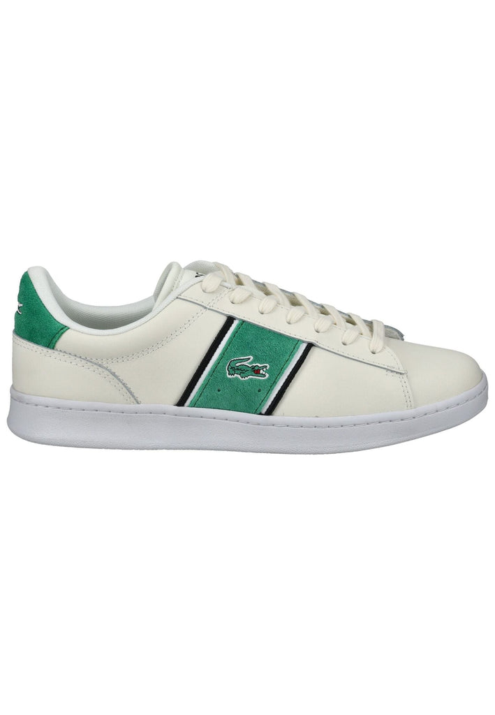 Lacoste Sneaker Leder Weiß Kombi